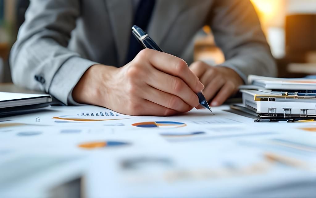 Consulente fiscale che evidenzia scadenze della dichiarazione dei redditi 2025 su fascicoli e monitor